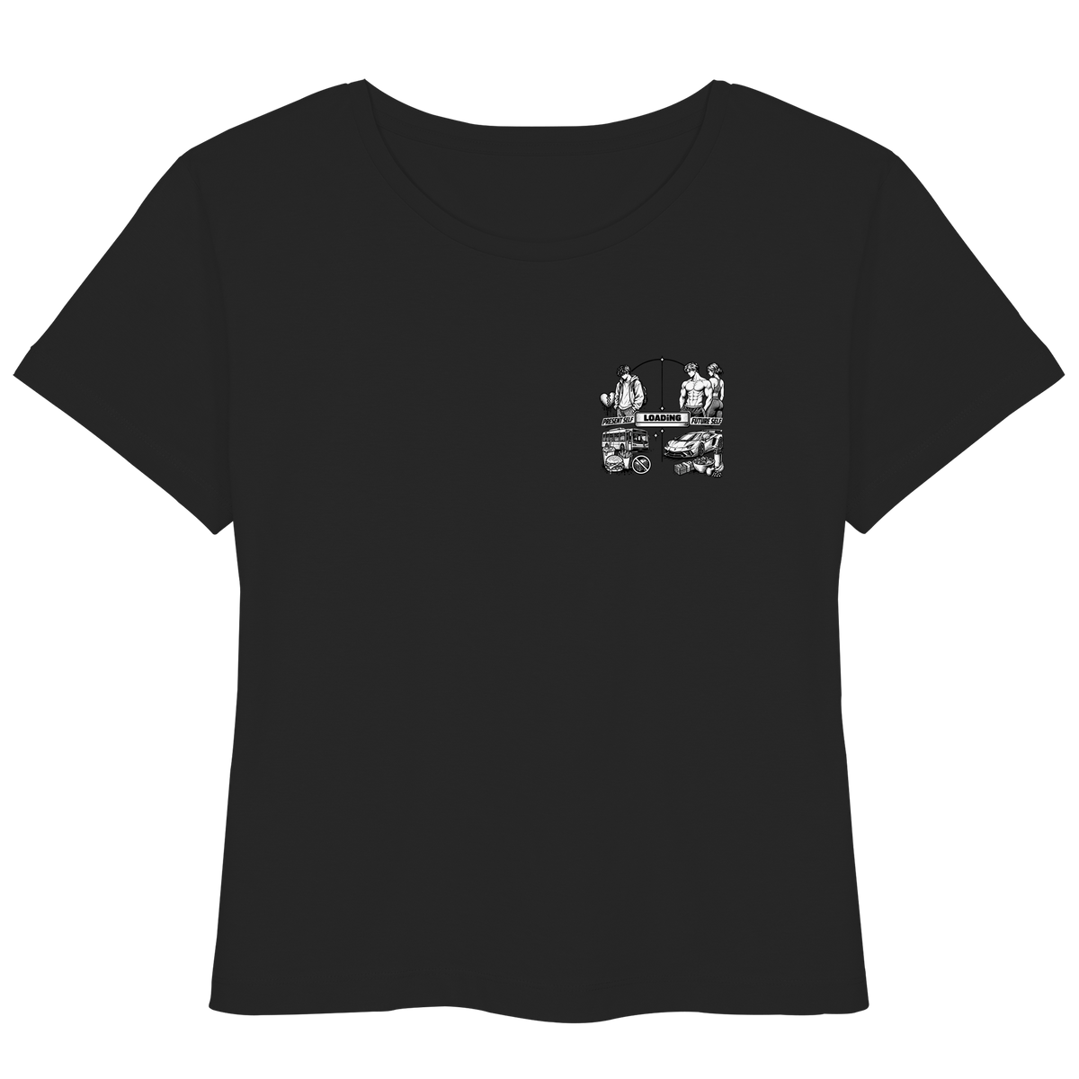 LOADiNG BASiCS - Womens Organic Lightweight T-Shirt