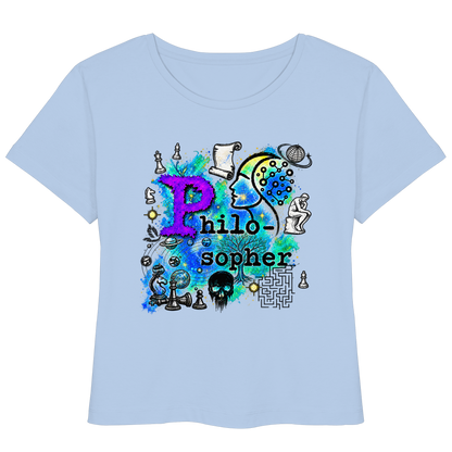 The Philosopher - Womens Organic Lightweight T-Shirt
