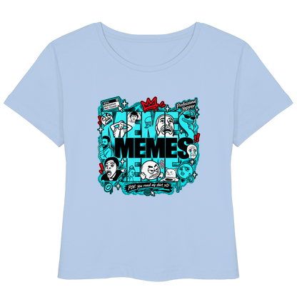 The Meme - T-Shirt leggera da donna in cotone biologico