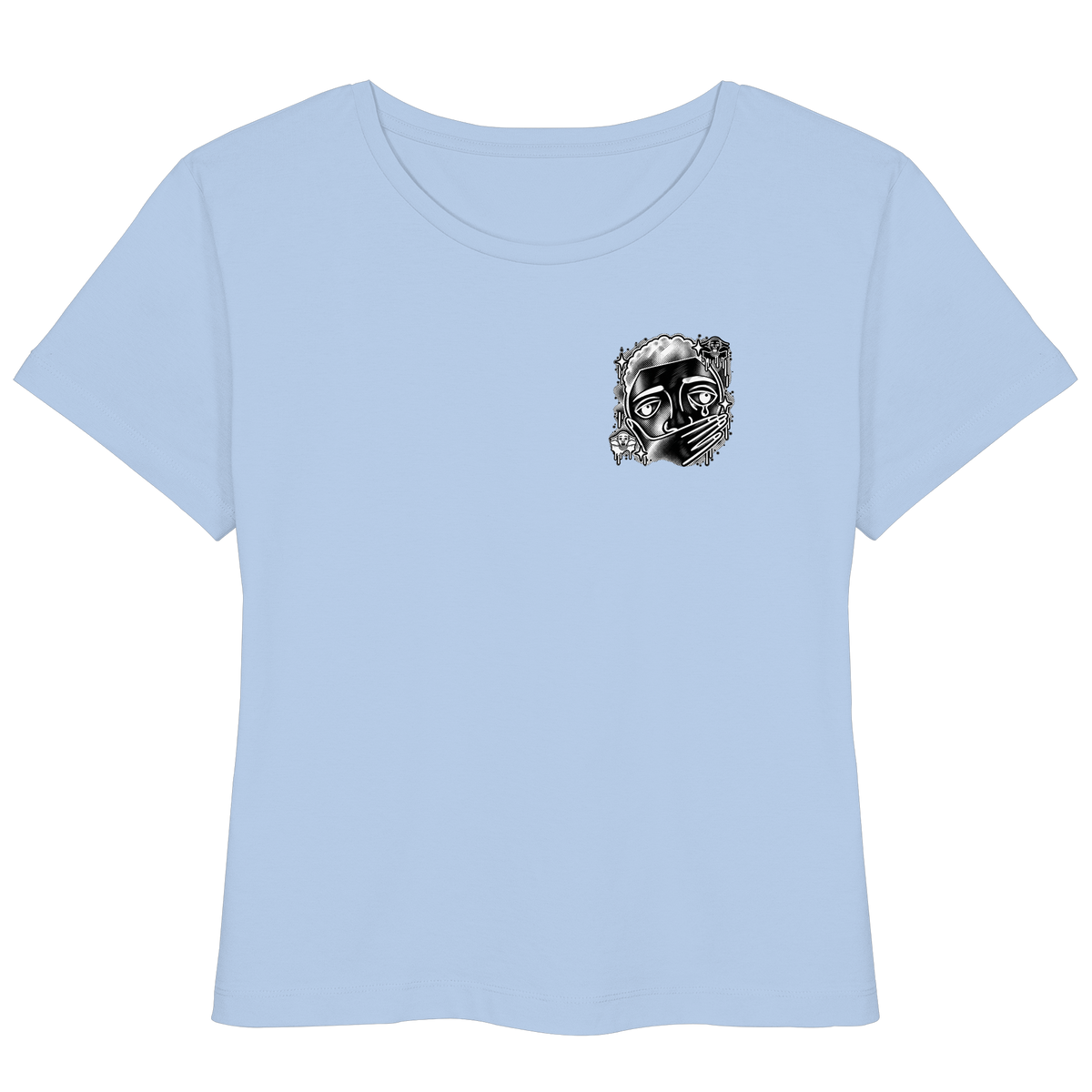 The MEME - T-Shirt leggera da donna in cotone biologico