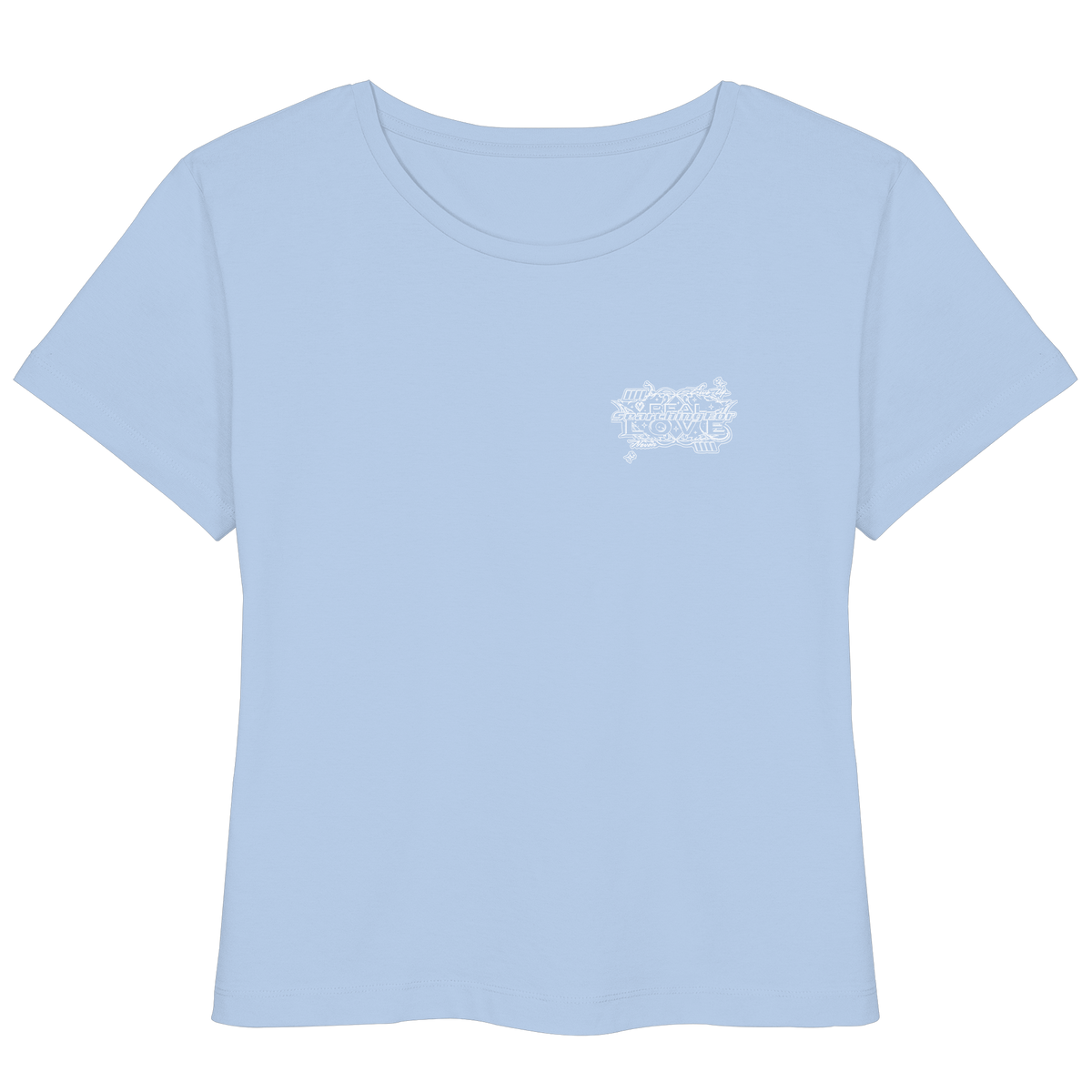 The REAL LOVE BASiCS - Camiseta ligera de algodón orgánico para mujer