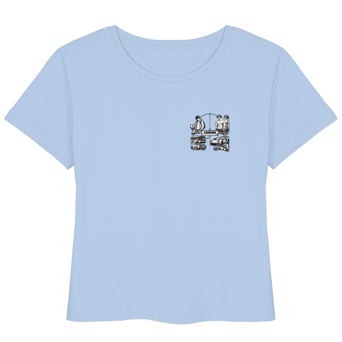 LOADiNG BASiCS - Womens Organic Lightweight T-Shirt