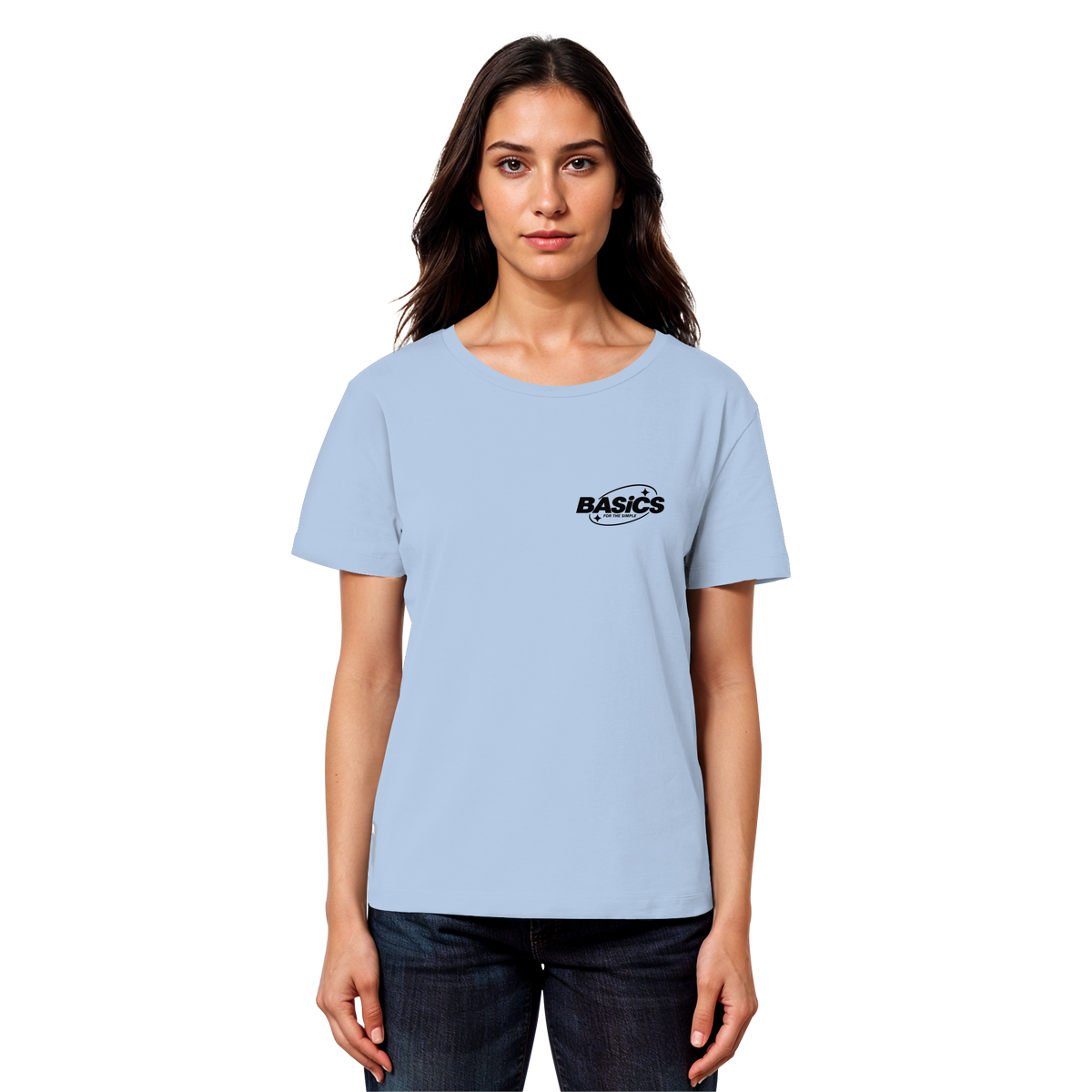 BASiCS - For the SIMPLE - Womens Organic Lightweight T-Shirt