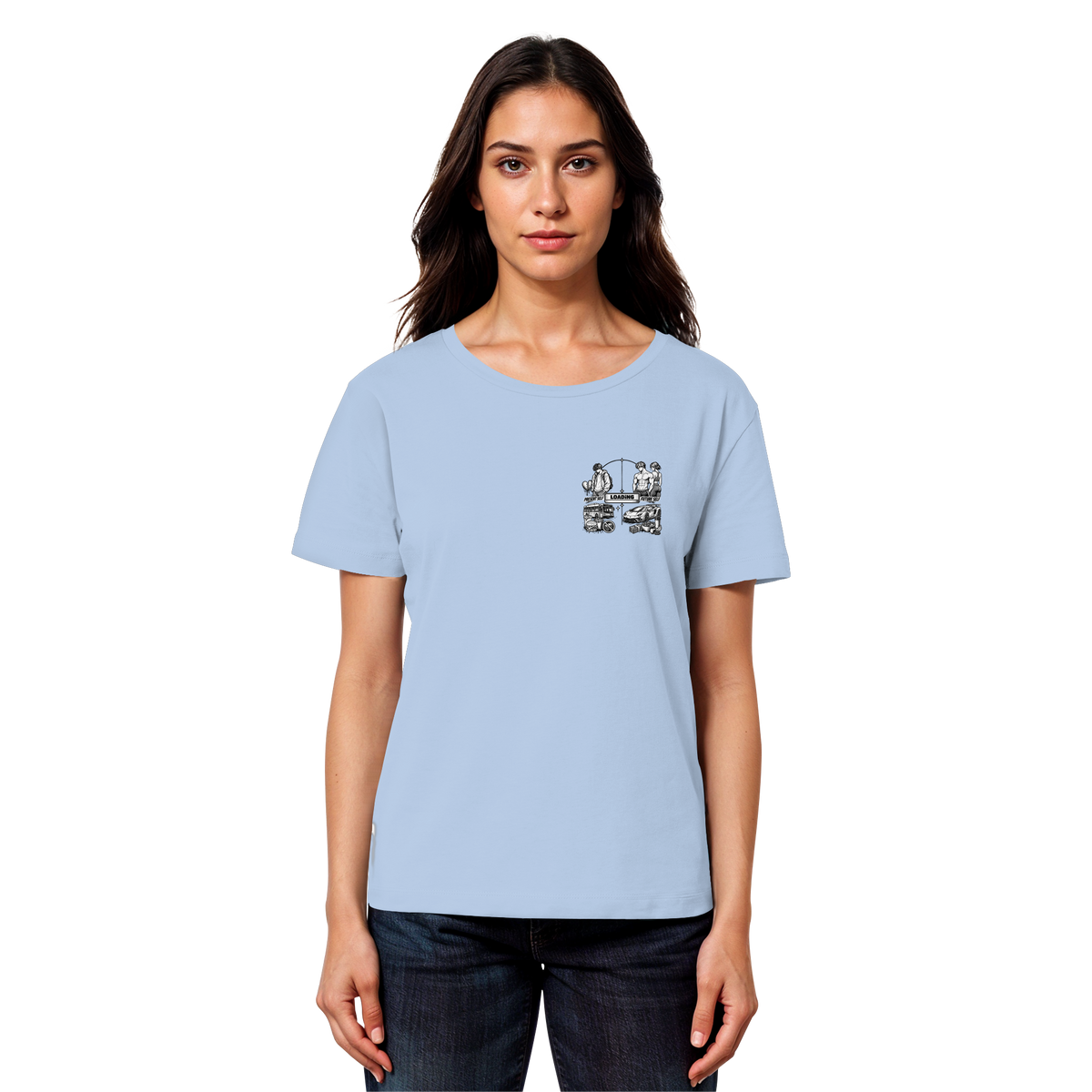 LOADiNG BASiCS - Womens Organic Lightweight T-Shirt