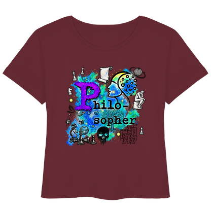 The Philosopher - Womens Organic Lightweight T-Shirt