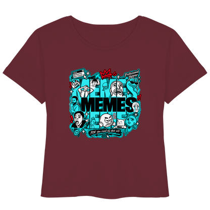 The Meme - T-Shirt leggera da donna in cotone biologico