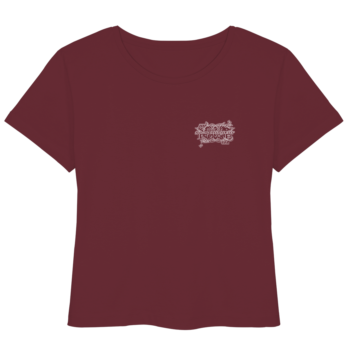 The REAL LOVE BASiCS - Camiseta ligera de algodón orgánico para mujer
