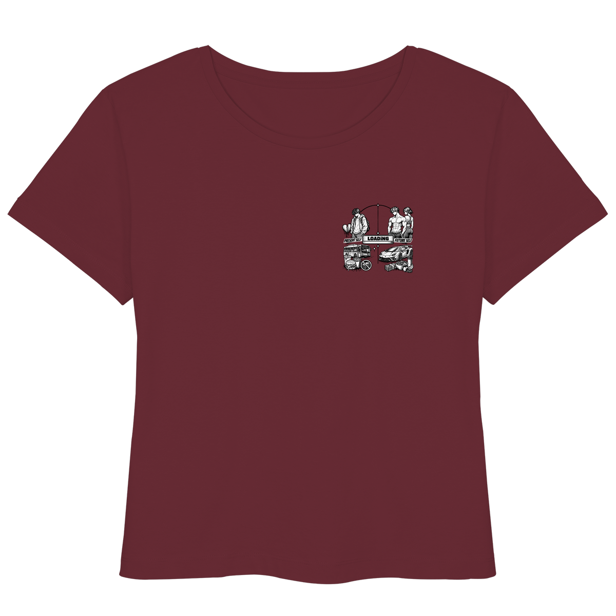 LOADiNG BASiCS - Womens Organic Lightweight T-Shirt