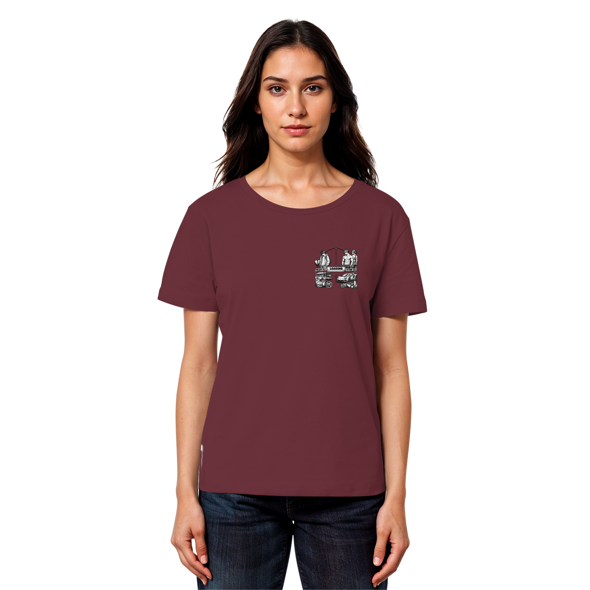 LOADiNG BASiCS - Womens Organic Lightweight T-Shirt