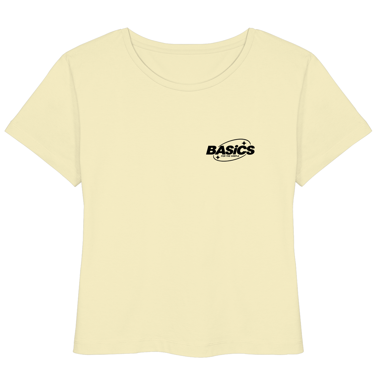 BASiCS - For the SIMPLE - Womens Organic Lightweight T-Shirt