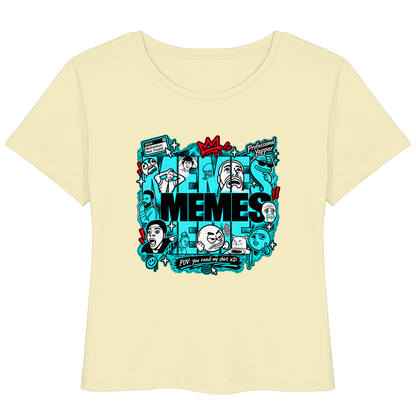 The Meme - T-Shirt leggera da donna in cotone biologico