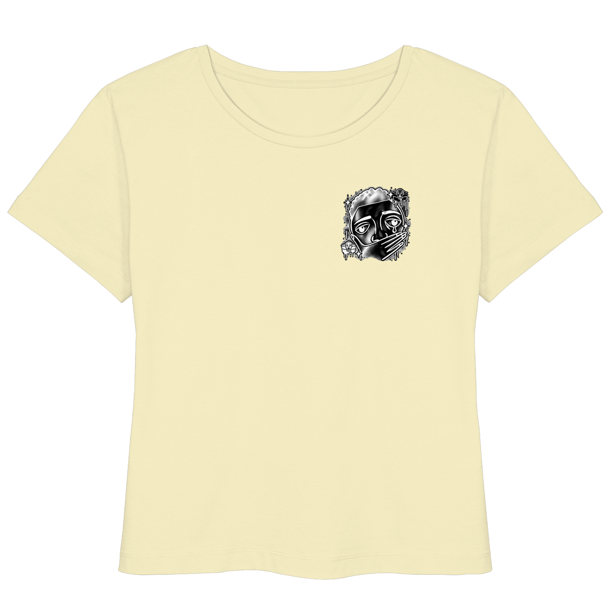 The MEME - T-Shirt leggera da donna in cotone biologico
