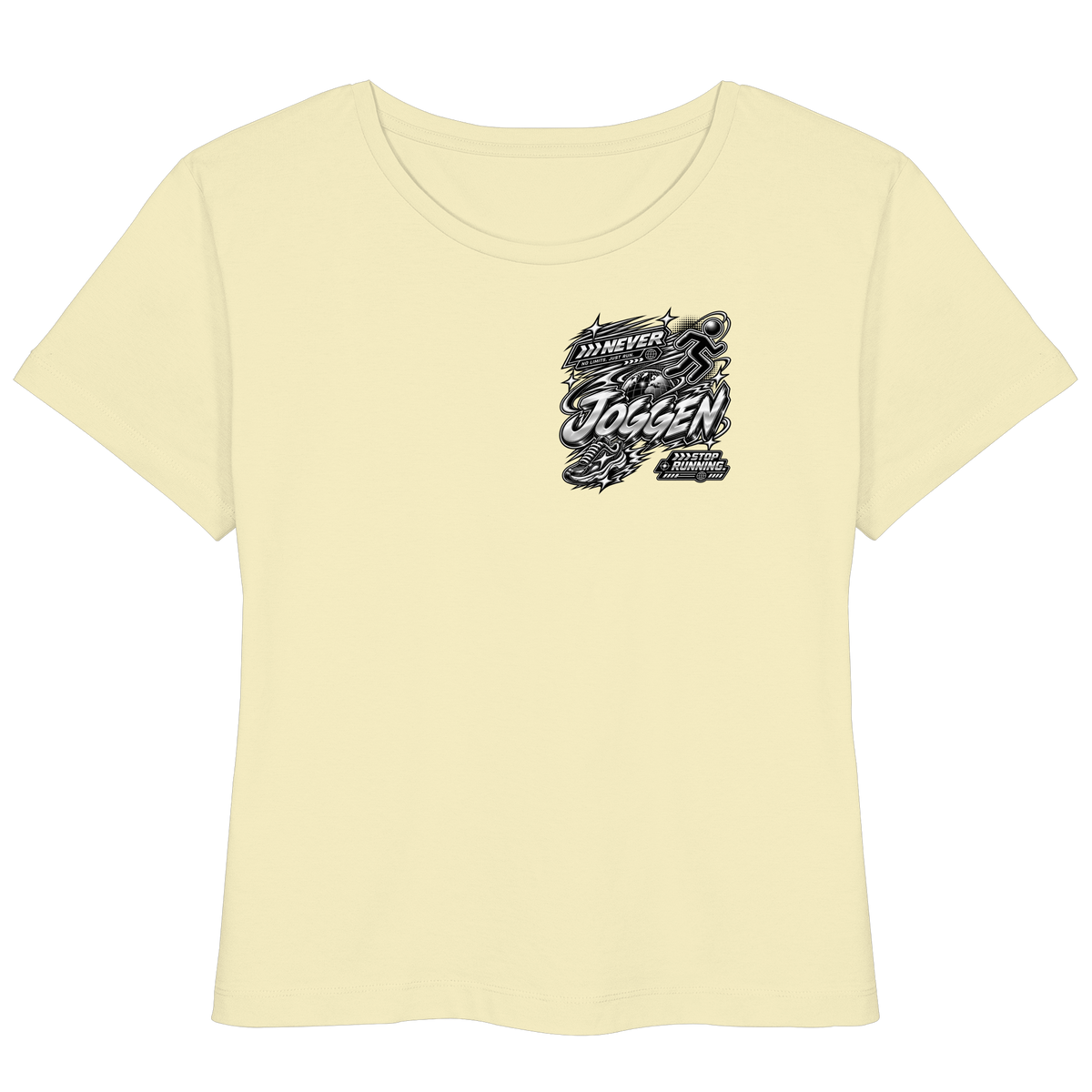 Das JoGGer BASiCS - Damen Bio-Leichtgewichts-T-Shirt