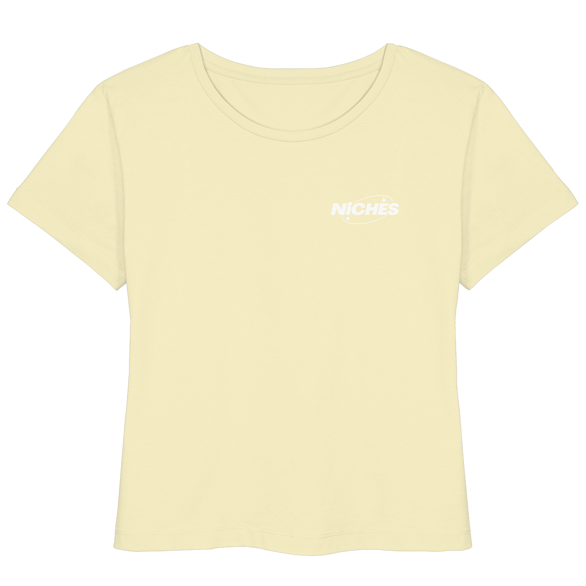 NiCHES - BASiC STYLE - Kadın Organik Hafif Tişört