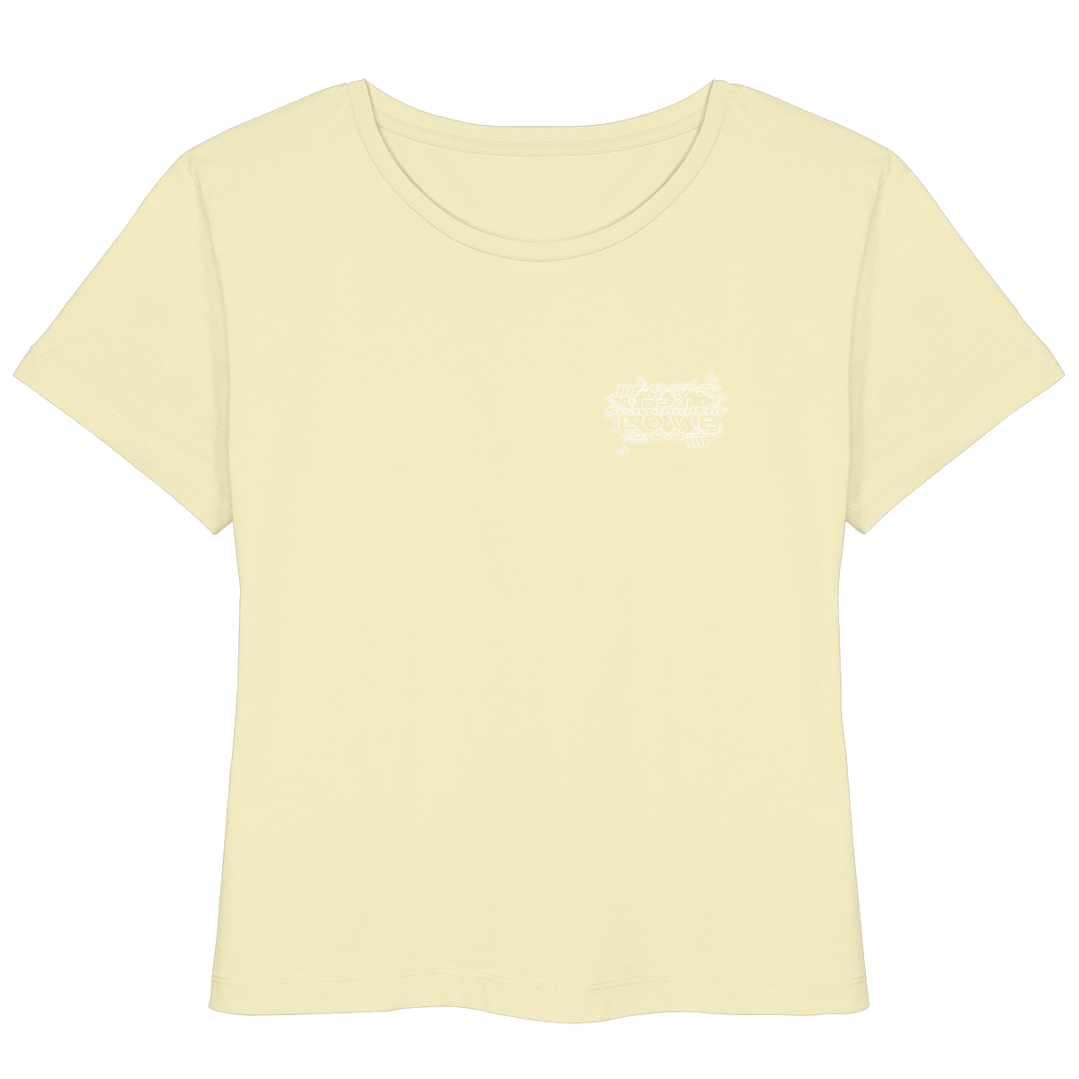 The REAL LOVE BASiCS - Camiseta ligera de algodón orgánico para mujer