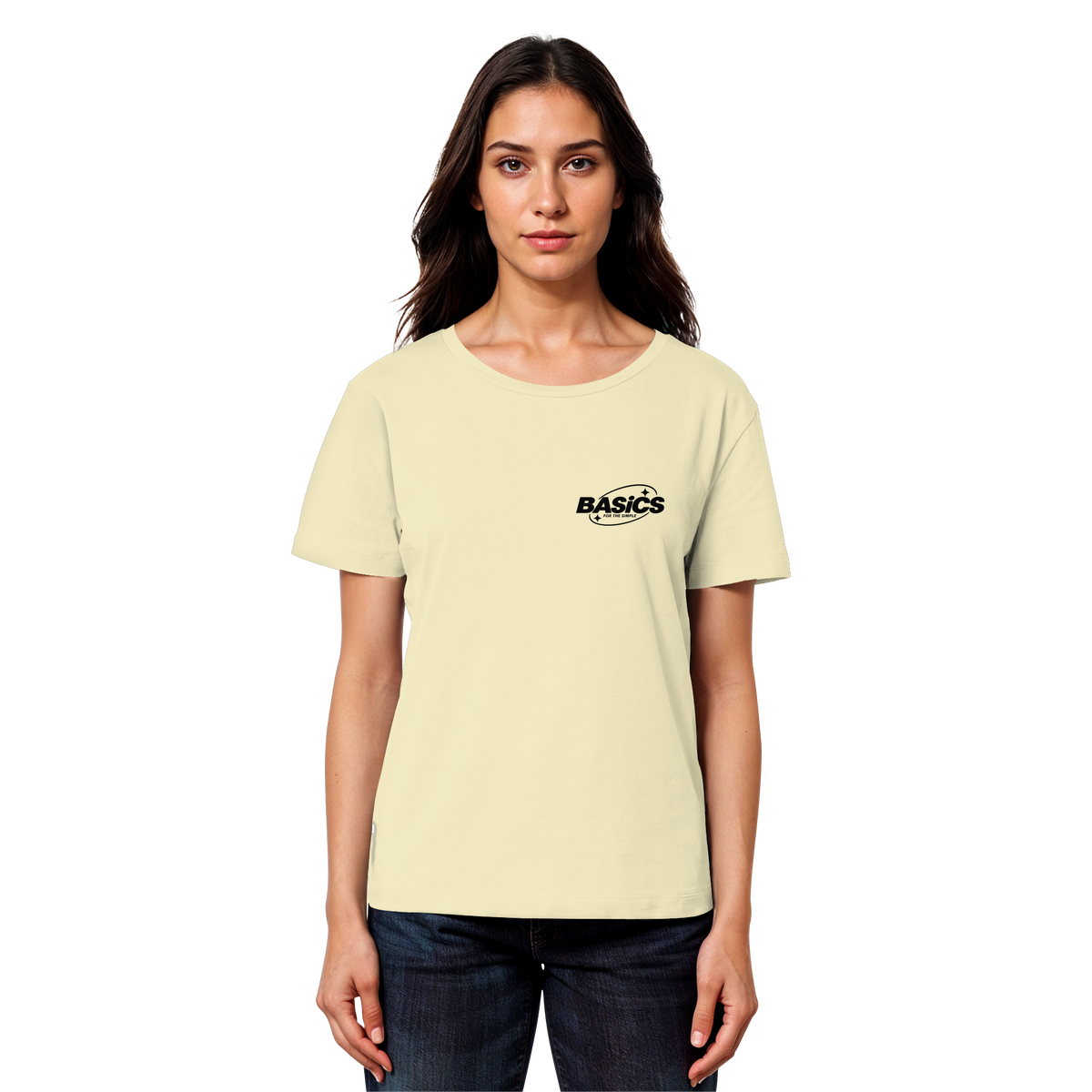 BASiCS - For the SIMPLE - Womens Organic Lightweight T-Shirt