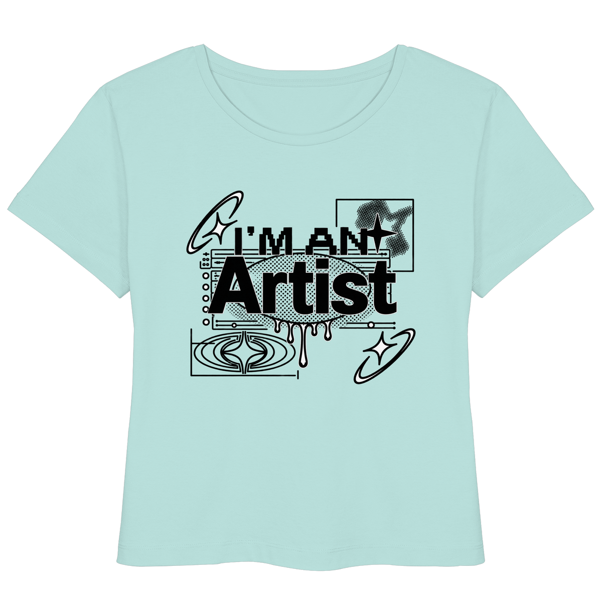 The Artist BASiCS - Womens Organic Lightweight T-Shirt