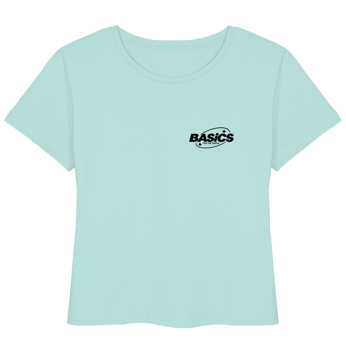 BASiCS - For the SIMPLE - Womens Organic Lightweight T-Shirt
