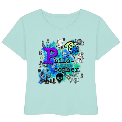 The Philosopher - Womens Organic Lightweight T-Shirt