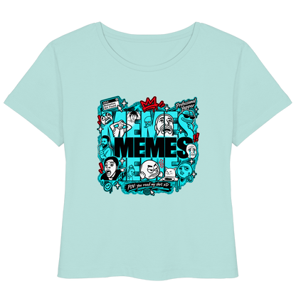 The Meme - T-Shirt leggera da donna in cotone biologico