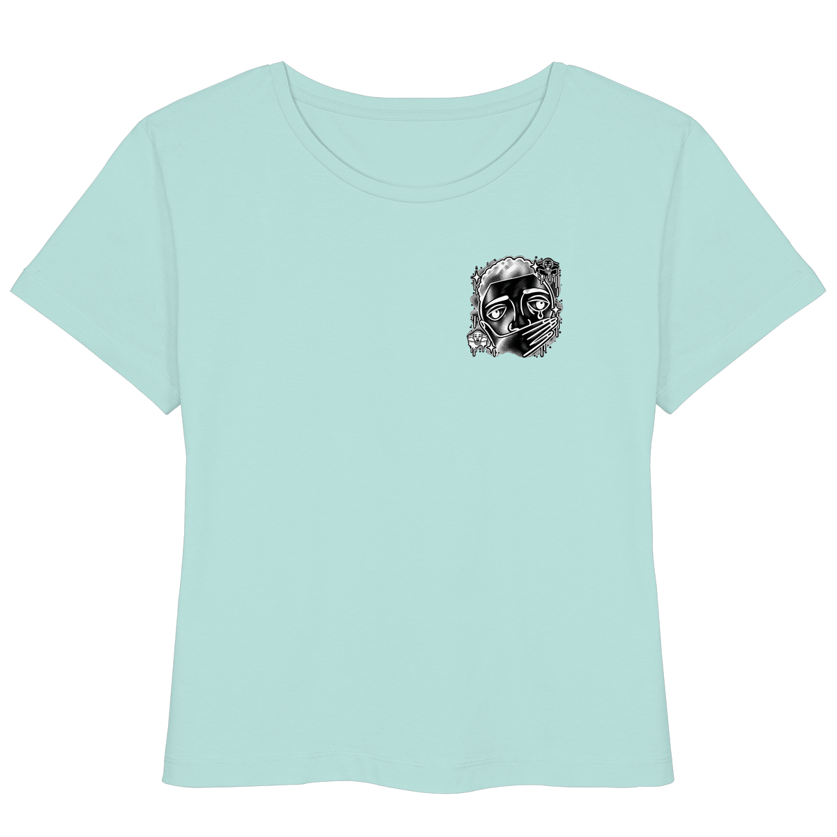 The MEME - T-Shirt leggera da donna in cotone biologico