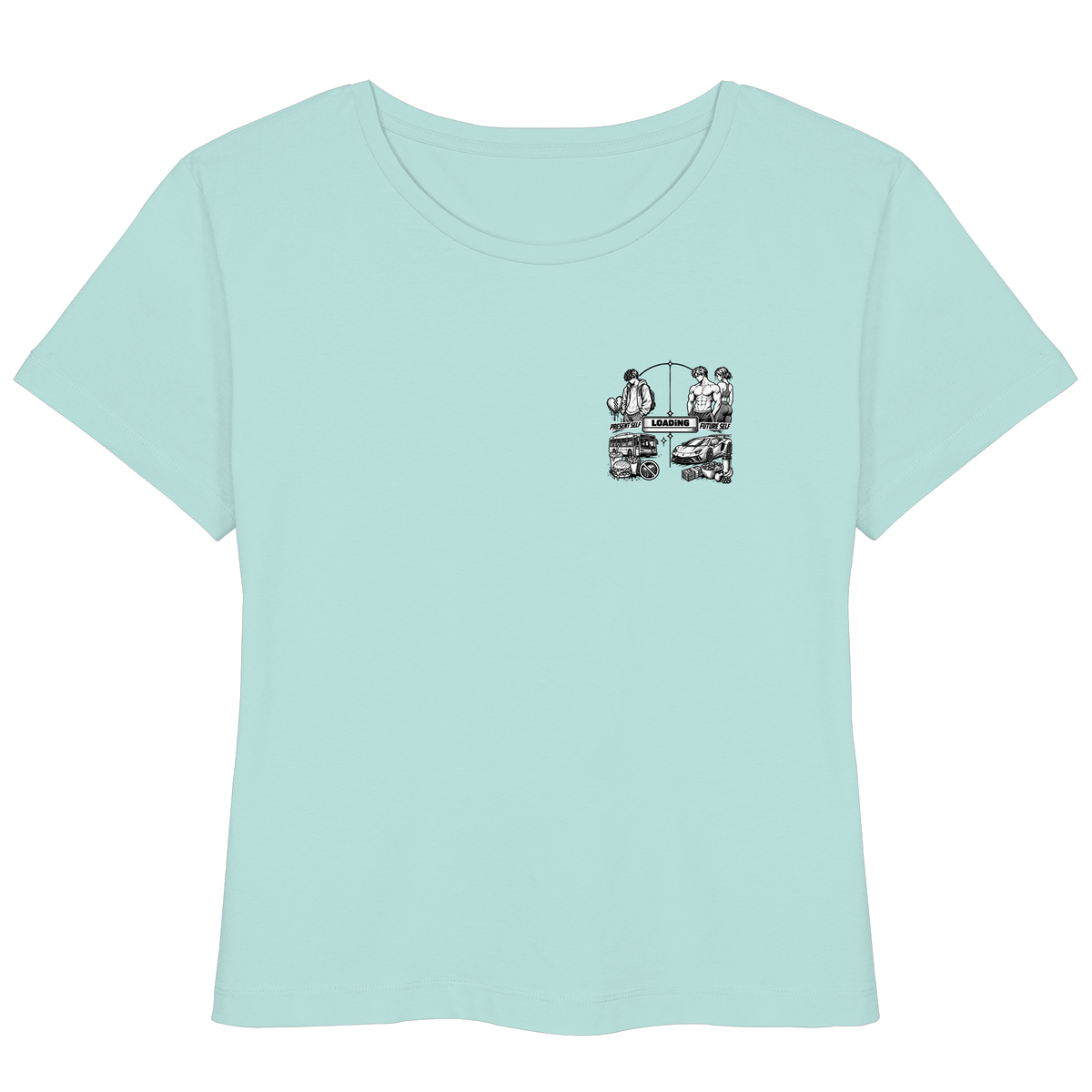LOADiNG BASiCS - Womens Organic Lightweight T-Shirt