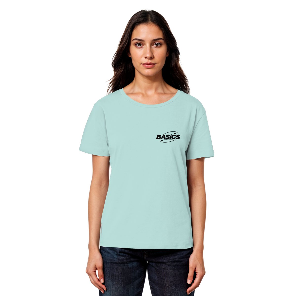 BASiCS - For the SIMPLE - Womens Organic Lightweight T-Shirt