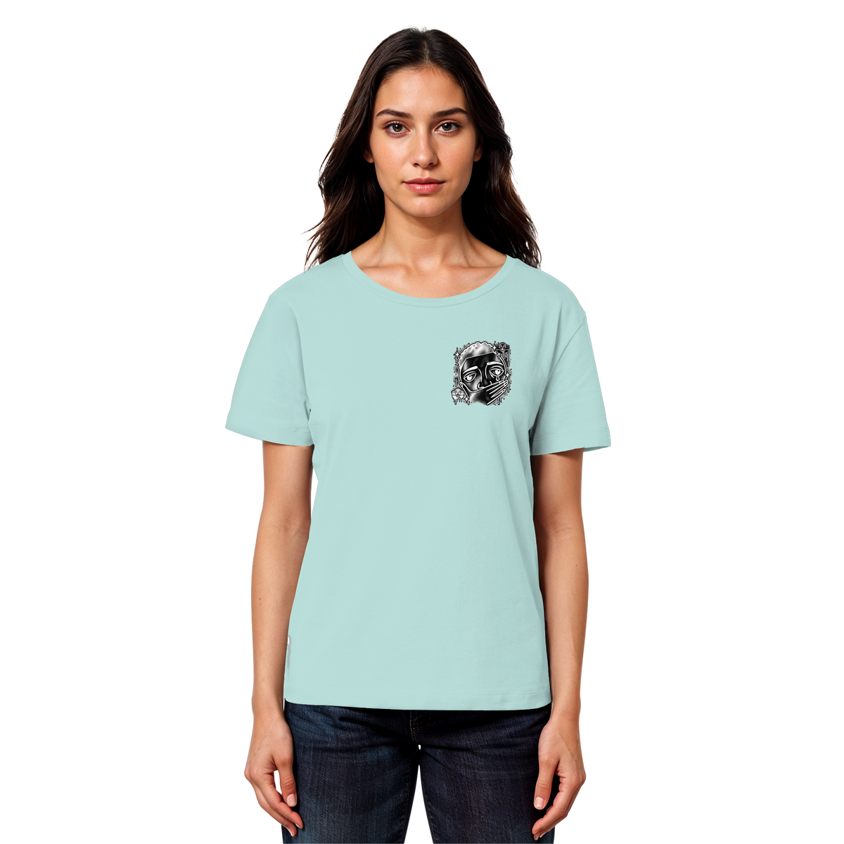 The MEME - T-Shirt leggera da donna in cotone biologico
