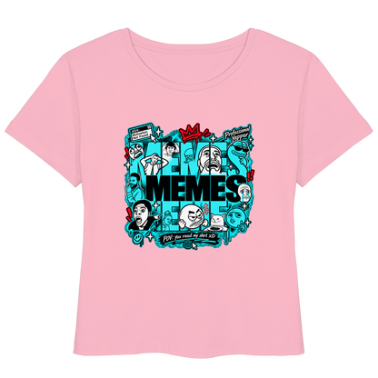 The Meme - T-Shirt leggera da donna in cotone biologico