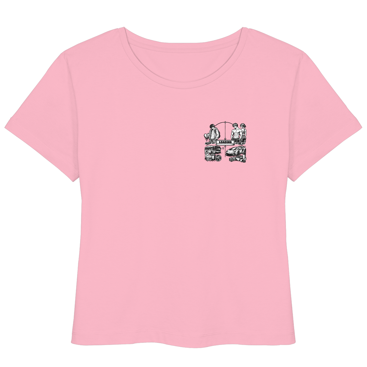 LOADiNG BASiCS - Womens Organic Lightweight T-Shirt