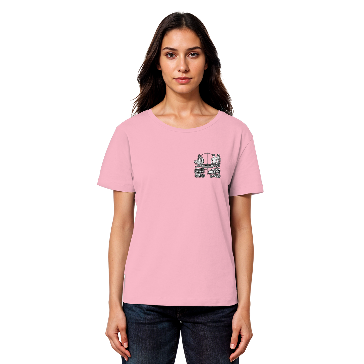 LOADiNG BASiCS - Womens Organic Lightweight T-Shirt