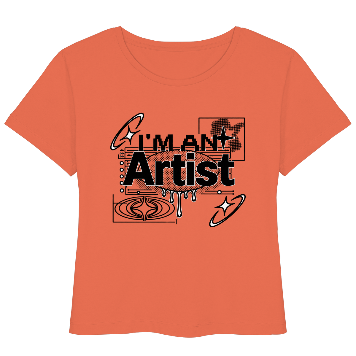 The Artist BASiCS - Womens Organic Lightweight T-Shirt