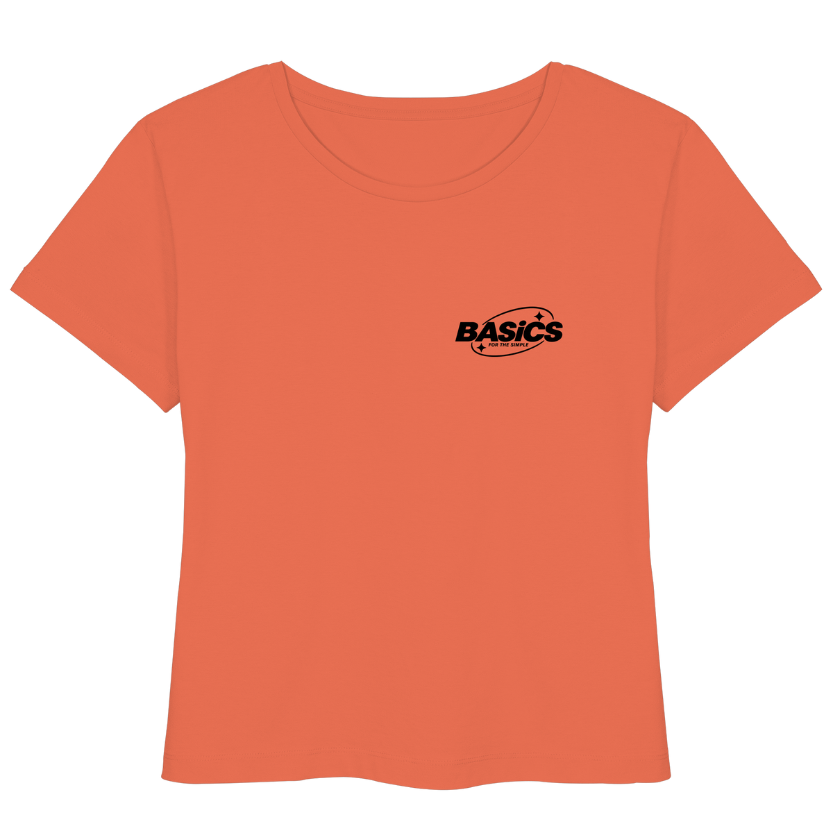 BASiCS - For the SIMPLE - Womens Organic Lightweight T-Shirt