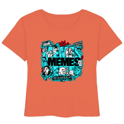 The Meme - T-Shirt leggera da donna in cotone biologico