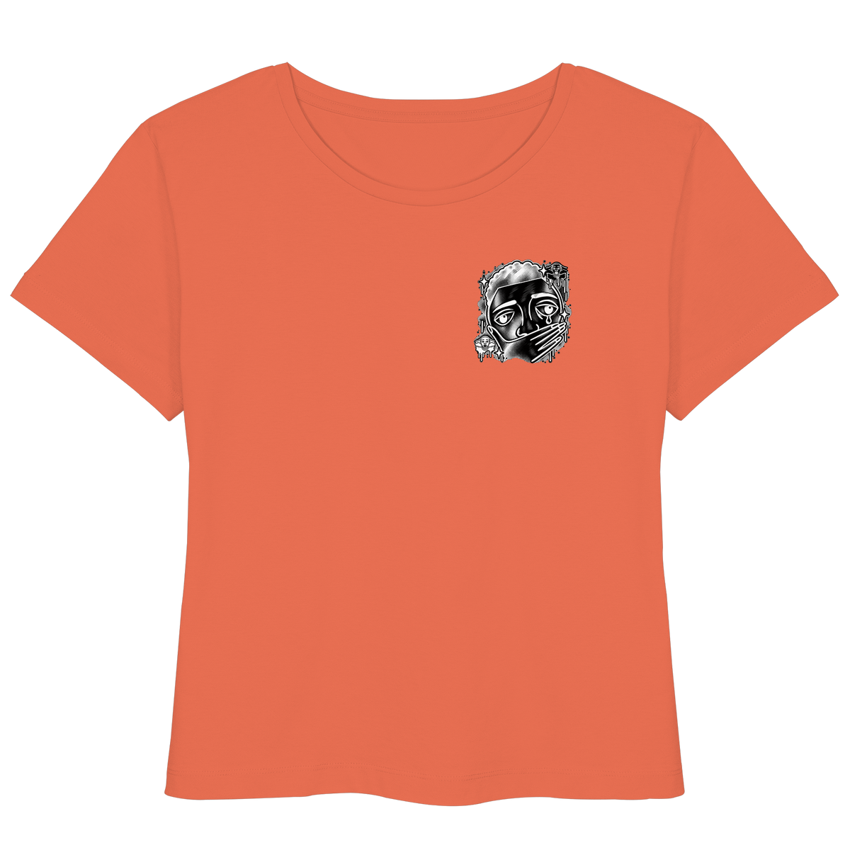 The MEME - T-Shirt leggera da donna in cotone biologico