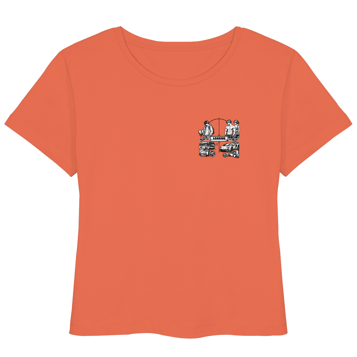 LOADiNG BASiCS - Womens Organic Lightweight T-Shirt