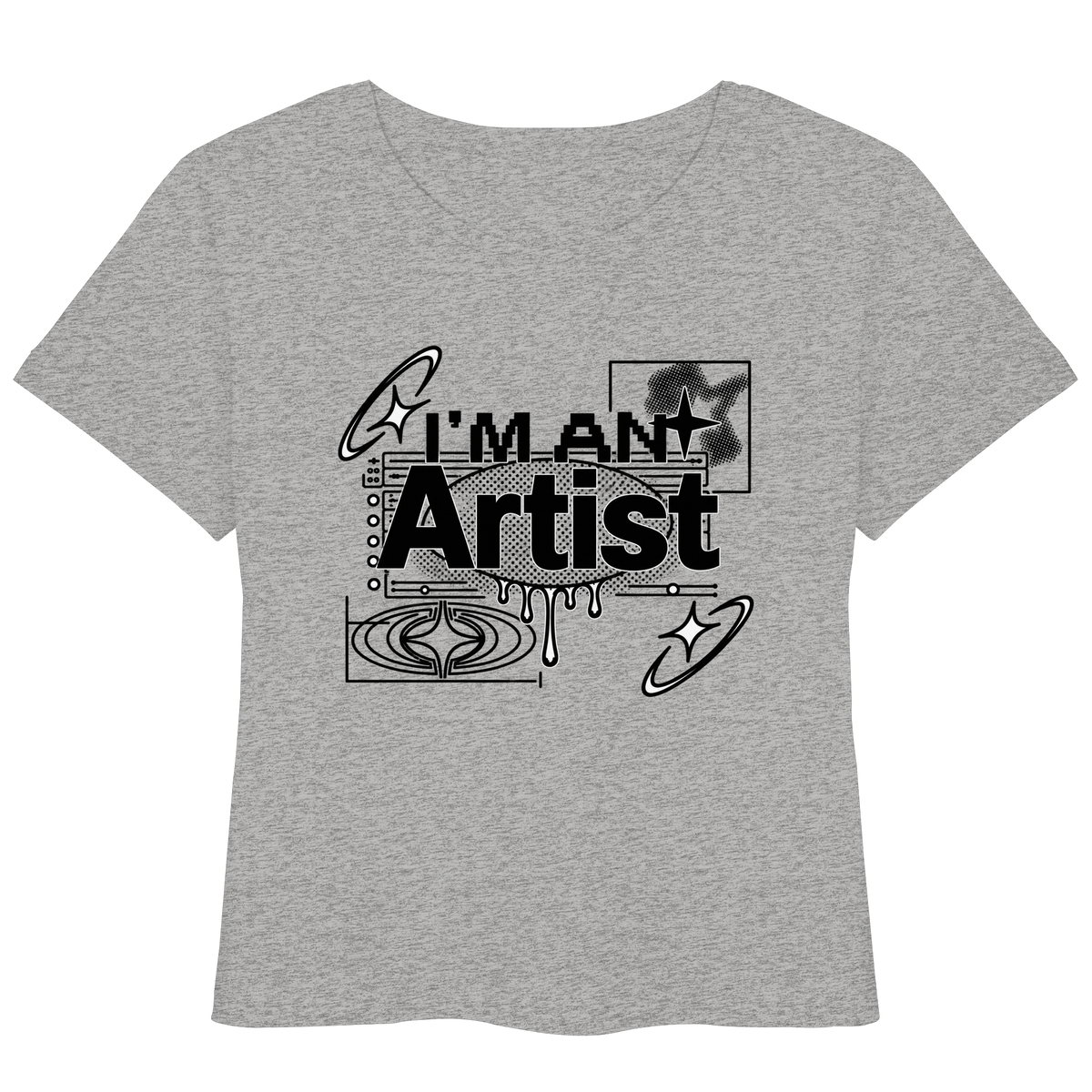 The Artist BASiCS - Womens Organic Lightweight T-Shirt