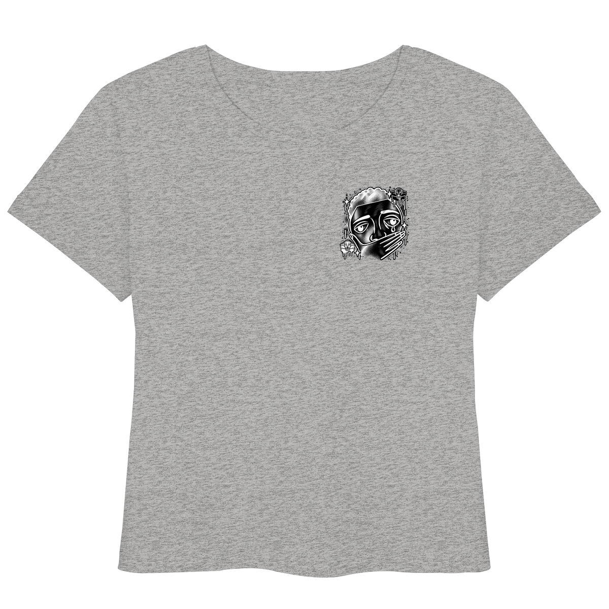 The MEME - T-Shirt leggera da donna in cotone biologico