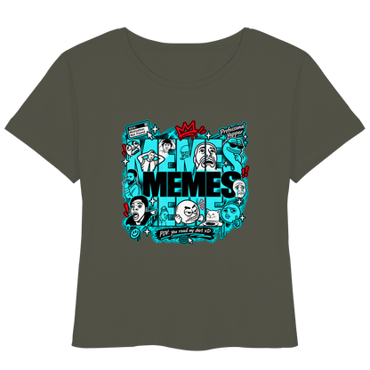 The Meme - T-Shirt leggera da donna in cotone biologico