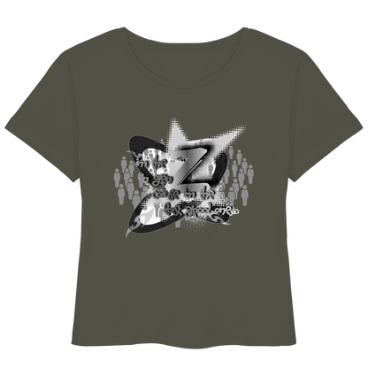 The Rebellion Z BASiC - Kadın Organik Hafif Tişört