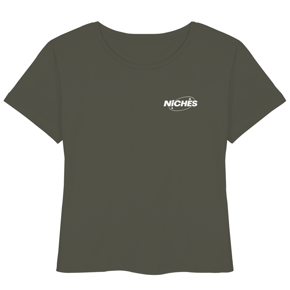 NiCHES - BASiC STYLE - Kadın Organik Hafif Tişört