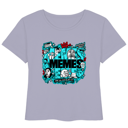 The Meme - T-Shirt leggera da donna in cotone biologico