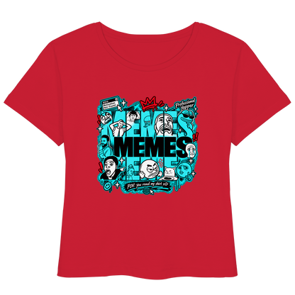 The Meme - T-Shirt leggera da donna in cotone biologico