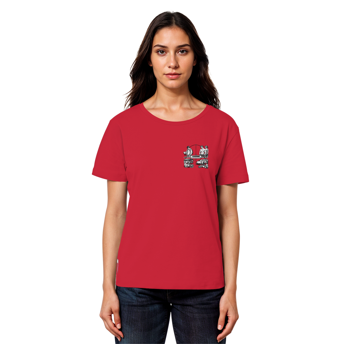 LOADiNG BASiCS - Womens Organic Lightweight T-Shirt