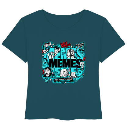 The Meme - T-Shirt leggera da donna in cotone biologico