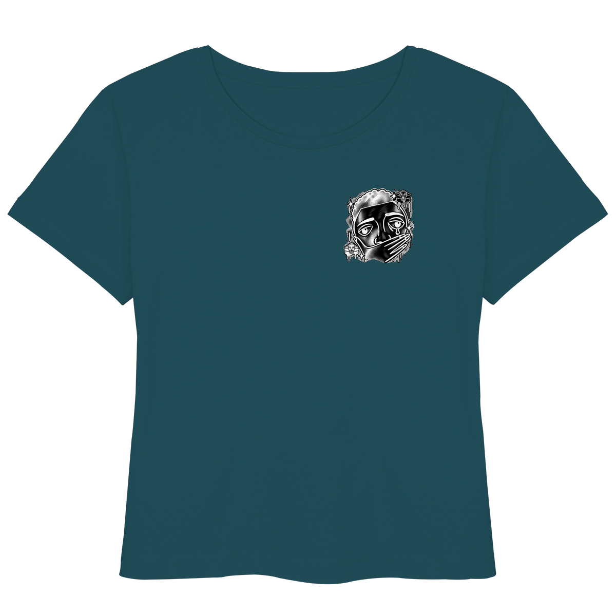 The MEME - T-Shirt leggera da donna in cotone biologico