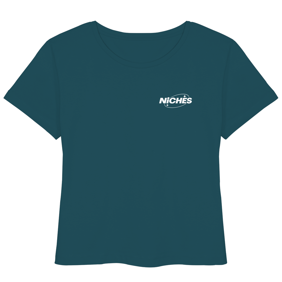 NiCHES - BASiC STYLE - Kadın Organik Hafif Tişört
