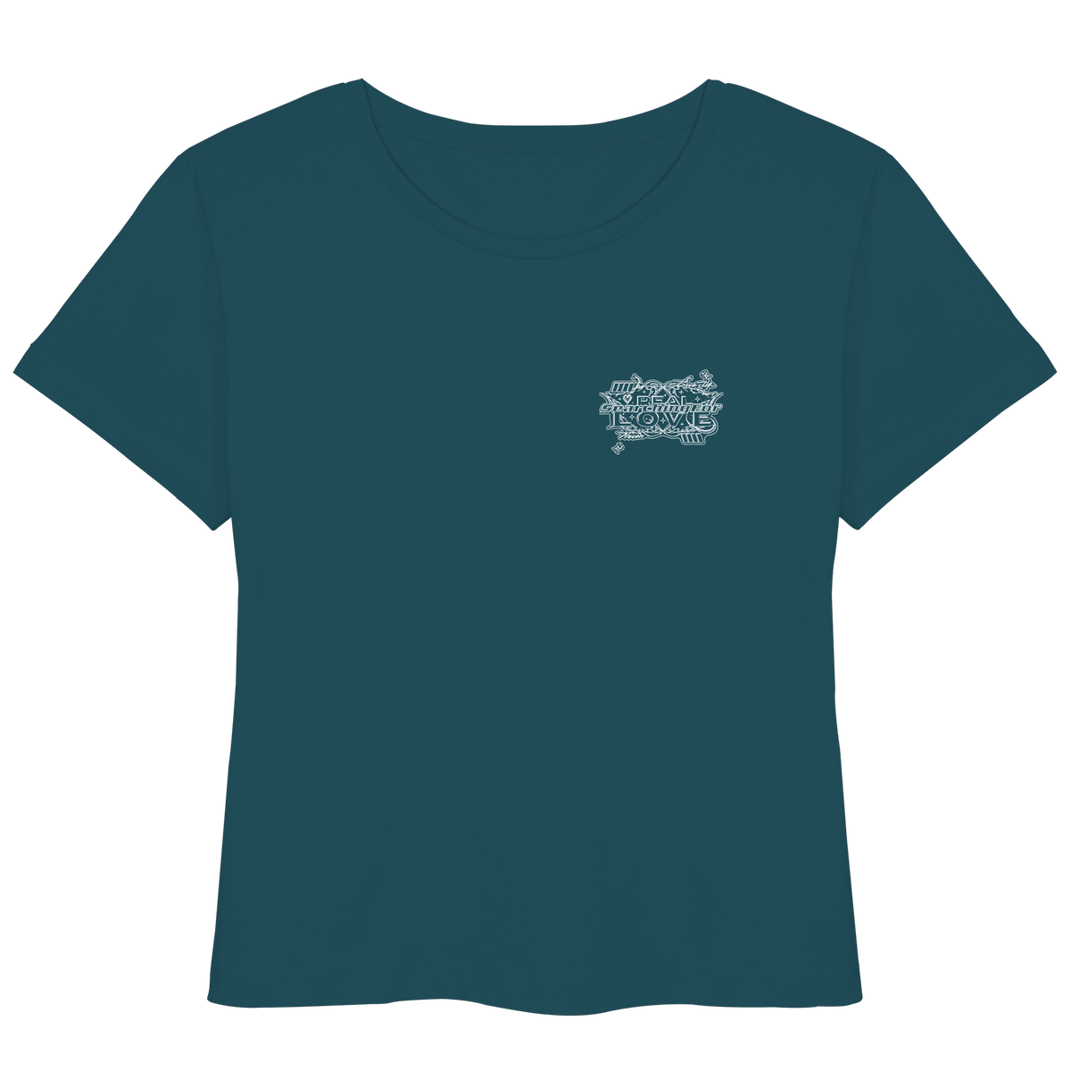 The REAL LOVE BASiCS - Camiseta ligera de algodón orgánico para mujer