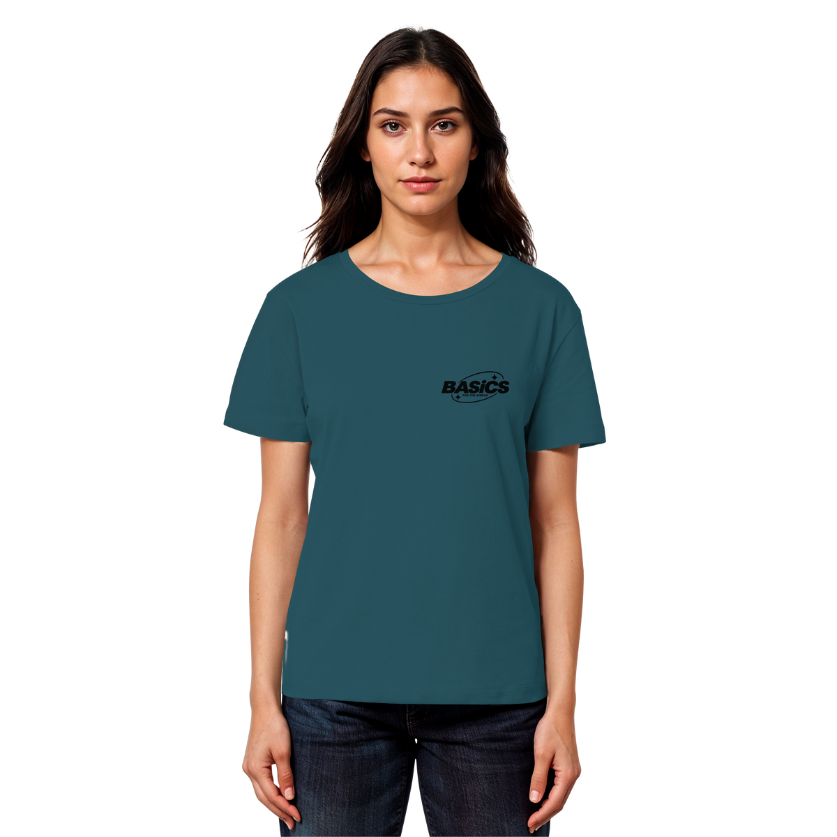 BASiCS - For the SIMPLE - Womens Organic Lightweight T-Shirt