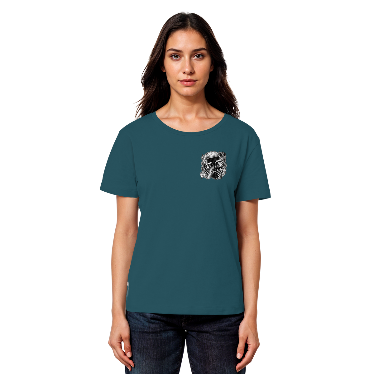 The MEME - T-Shirt leggera da donna in cotone biologico